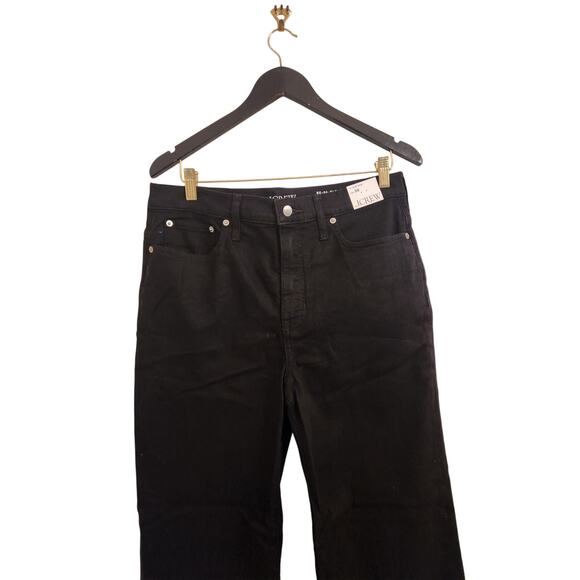 NWT J. Crew 96' Slim Wide Jean Black 30 - Picture 6 of 12